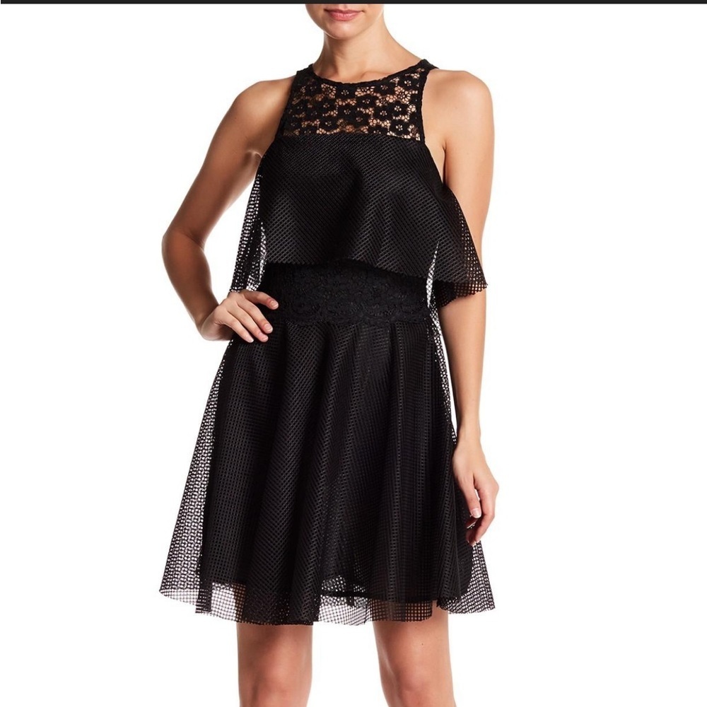 NWT Betsey Johnson black dress size 8